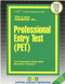 Professional Entry Test (PET) - 9780837334042 by National Learning Corporation, 9780837334042