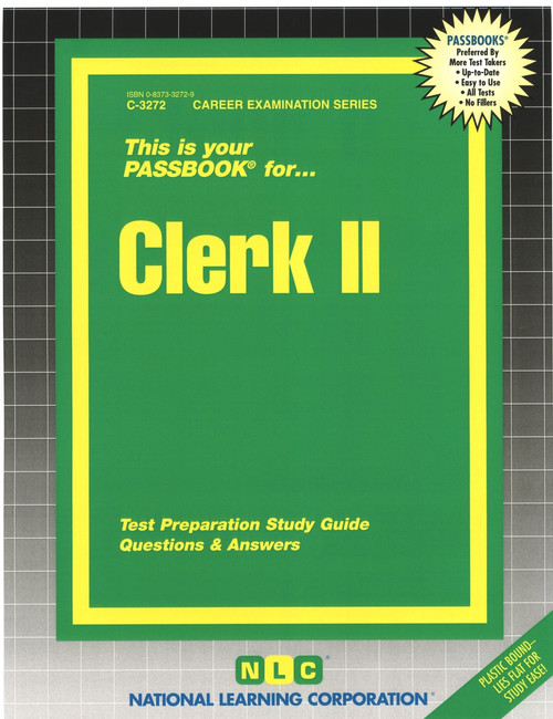 Clerk II - 9780837332727 by National Learning Corporation, 9780837332727