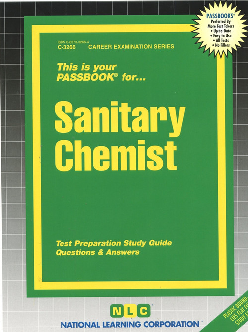 Sanitary Chemist - 9780837332666 by National Learning Corporation, 9780837332666