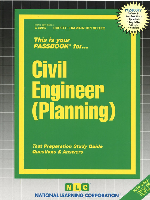 Civil Engineer (Planning) - 9780837332260 by National Learning Corporation, 9780837332260