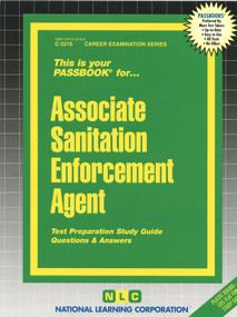 Associate Sanitation Enforcement Agent - 9780837332161 by National Learning Corporation, 9780837332161