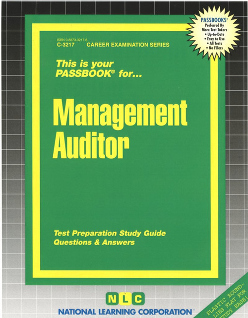 Management Auditor - 9780837332178 by National Learning Corporation, 9780837332178