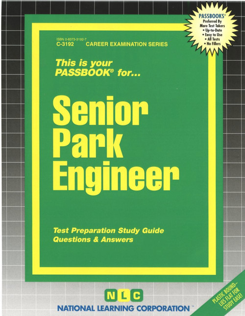 Senior Park Engineer - 9780837331928 by National Learning Corporation, 9780837331928