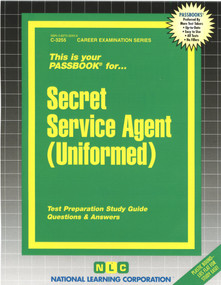 Secret Service Agent (Uniformed) - 9780837332550 by National Learning Corporation, 9780837332550