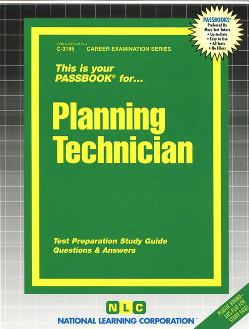 Planning Technician - 9780837331850 by National Learning Corporation, 9780837331850