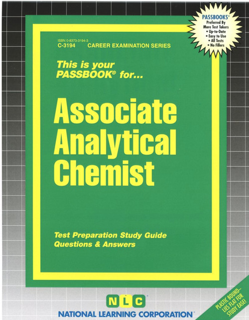 Associate Analytical Chemist - 9780837331942 by National Learning Corporation, 9780837331942