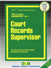 Court Records Supervisor - 9780837331607 by National Learning Corporation, 9780837331607