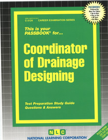 Coordinator of Drainage Designing - 9780837331249 by National Learning Corporation, 9780837331249