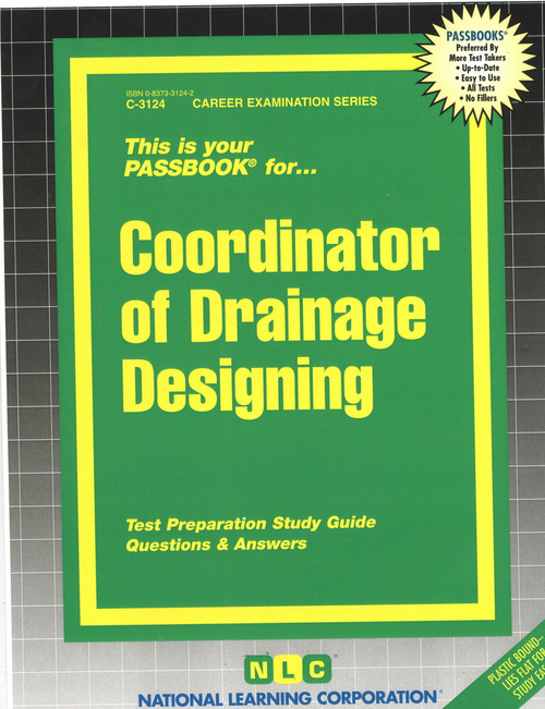 Coordinator of Drainage Designing - 9780837331249 by National Learning Corporation, 9780837331249