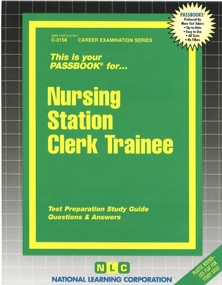 Nursing Station Clerk Trainee - 9780837331584 by National Learning Corporation, 9780837331584