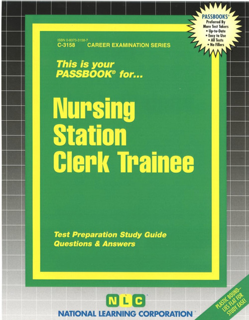 Nursing Station Clerk Trainee - 9780837331584 by National Learning Corporation, 9780837331584