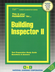 Building Inspector II - 9780837330778 by National Learning Corporation, 9780837330778