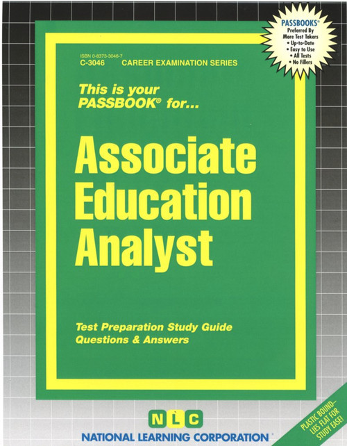 Associate Education Analyst - 9780837330464 by National Learning Corporation, 9780837330464