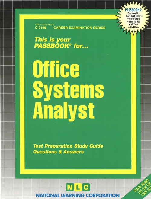 Office Systems Analyst - 9780837331003 by National Learning Corporation, 9780837331003