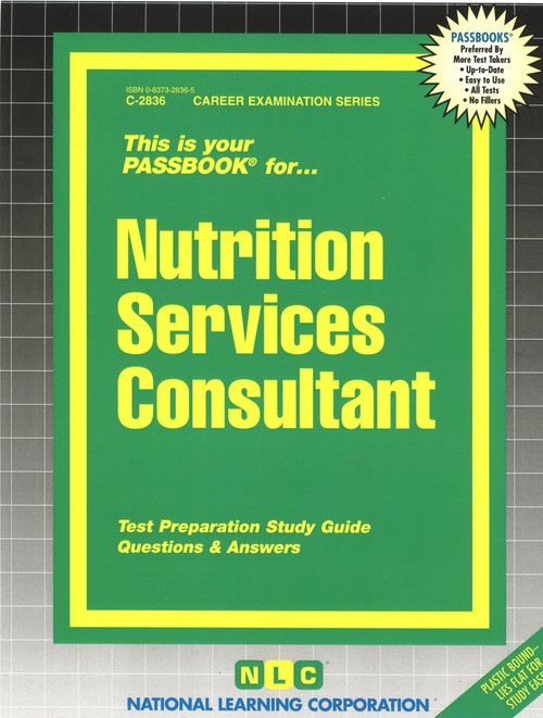 Nutrition Services Consultant - 9780837328362 by National Learning Corporation, 9780837328362