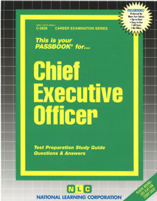 Chief Executive Officer - 9780837328287 by National Learning Corporation, 9780837328287