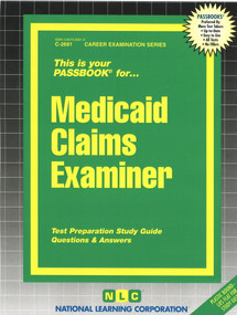 Medicaid Claims Examiner - 9780837326917 by National Learning Corporation, 9780837326917