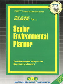 Senior Environmental Planner - 9780837326634 by National Learning Corporation, 9780837326634