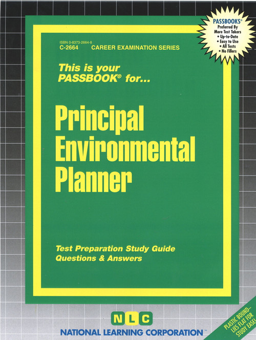 Principal Environmental Planner - 9780837326641 by National Learning Corporation, 9780837326641