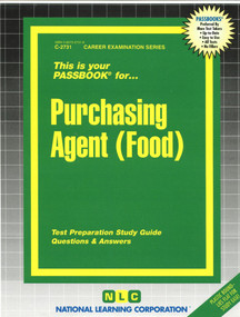 Purchasing Agent (Food) - 9780837327310 by National Learning Corporation, 9780837327310