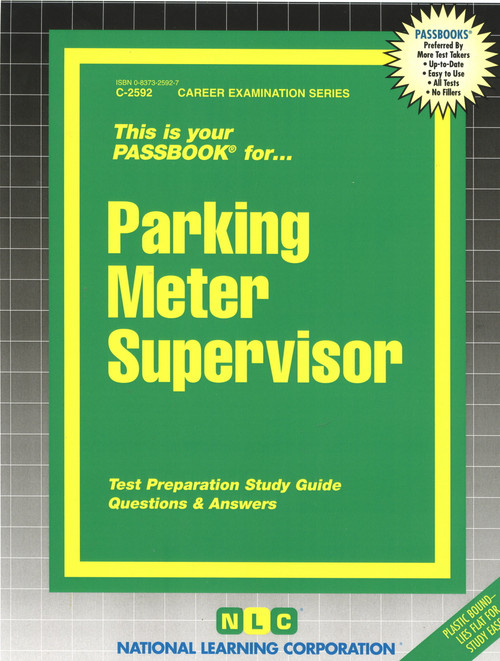 Parking Meter Supervisor - 9780837325927 by National Learning Corporation, 9780837325927