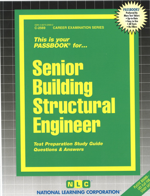 Senior Building Structural Engineer - 9780837325699 by National Learning Corporation, 9780837325699