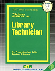 Library Technician - 9780837325446 by National Learning Corporation, 9780837325446