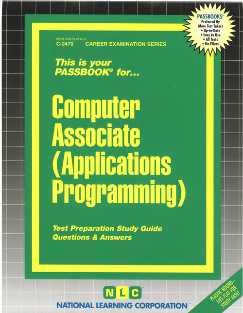 Computer Associate (Applications Programming) - 9780837324708 by National Learning Corporation, 9780837324708