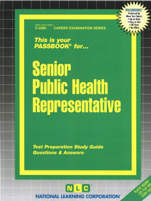 Senior Public Health Representative - 9780837323855 by National Learning Corporation, 9780837323855