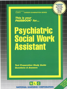 Psychiatric Social Work Assistant - 9780837324142 by National Learning Corporation, 9780837324142