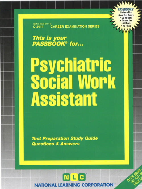 Psychiatric Social Work Assistant - 9780837324142 by National Learning Corporation, 9780837324142