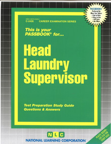 Head Laundry Supervisor - 9780837324265 by National Learning Corporation, 9780837324265