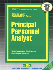 Principal Personnel Analyst - 9780837323466 by National Learning Corporation, 9780837323466
