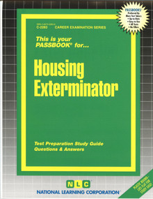 Housing Exterminator - 9780837322834 by National Learning Corporation, 9780837322834