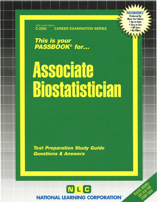 Associate Biostatistician - 9780837322926 by National Learning Corporation, 9780837322926