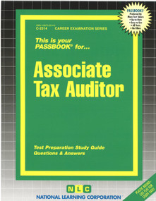 Associate Tax Auditor - 9780837323145 by National Learning Corporation, 9780837323145