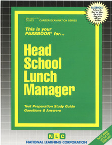 Head School Lunch Manager - 9780837321721 by National Learning Corporation, 9780837321721