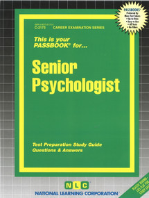 Senior Psychologist - 9780837321738 by National Learning Corporation, 9780837321738
