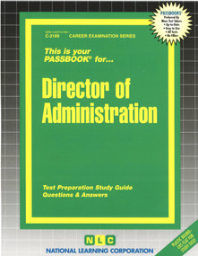 Director of Administration - 9780837321899 by National Learning Corporation, 9780837321899