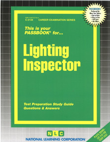 Lighting Inspector - 9780837321349 by National Learning Corporation, 9780837321349