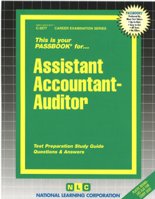 Assistant Accountant-Auditor - 9780837320779 by National Learning Corporation, 9780837320779