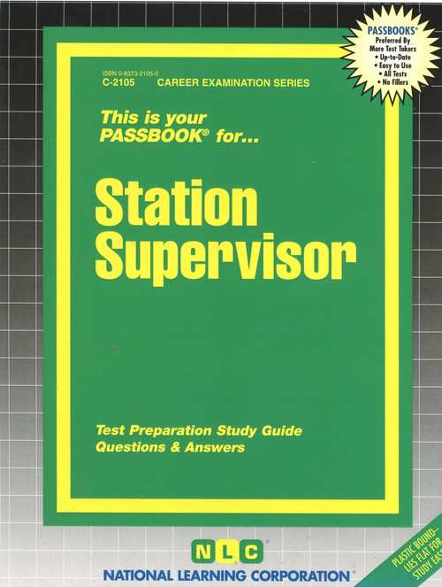 Station Supervisor - 9780837321059 by National Learning Corporation, 9780837321059