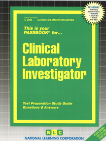 Clinical Laboratory Investigator - 9780837320984 by National Learning Corporation, 9780837320984