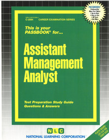 Assistant Management Analyst - 9780837320946 by National Learning Corporation, 9780837320946
