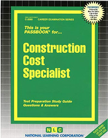 Construction Cost Specialist - 9780837320601 by National Learning Corporation, 9780837320601