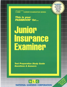 Junior Insurance Examiner - 9780837320694 by National Learning Corporation, 9780837320694