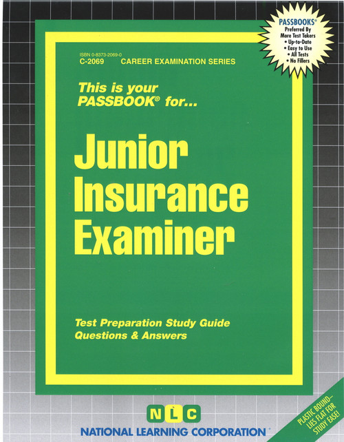 Junior Insurance Examiner - 9780837320694 by National Learning Corporation, 9780837320694