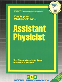 Assistant Physicist - 9780837320878 by National Learning Corporation, 9780837320878
