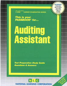 Auditing Assistant - 9780837320922 by National Learning Corporation, 9780837320922