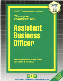 Assistant Business Officer - 9780837320755 by National Learning Corporation, 9780837320755